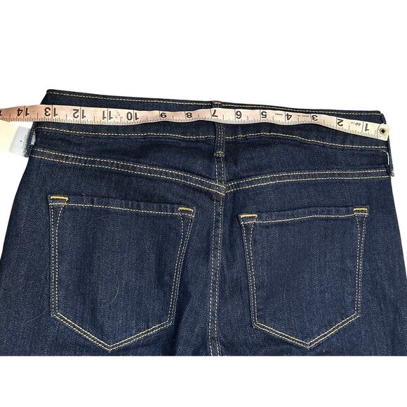 Old Navy Wow Boot-Cut Jeans Size 4 Mid-Rise Dark Wash NWT Women’s Denim - Picture 3 of 7